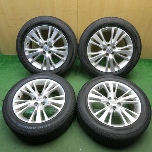 ほぼ未使用！26年◎レクサス RX 純正 235/55R19 ヨコハマ ジオランダー SUV 19インチ PCD114.3/5H◎6092706HAノ
