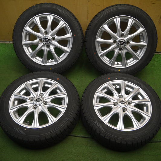 *送料無料* 超バリ溝!20年!9.5分以上★スタッドレス 155/65R14 オートバックス ノーストレック N3i AXEL アクセル 14インチ PCD100/4H★4032611Hス