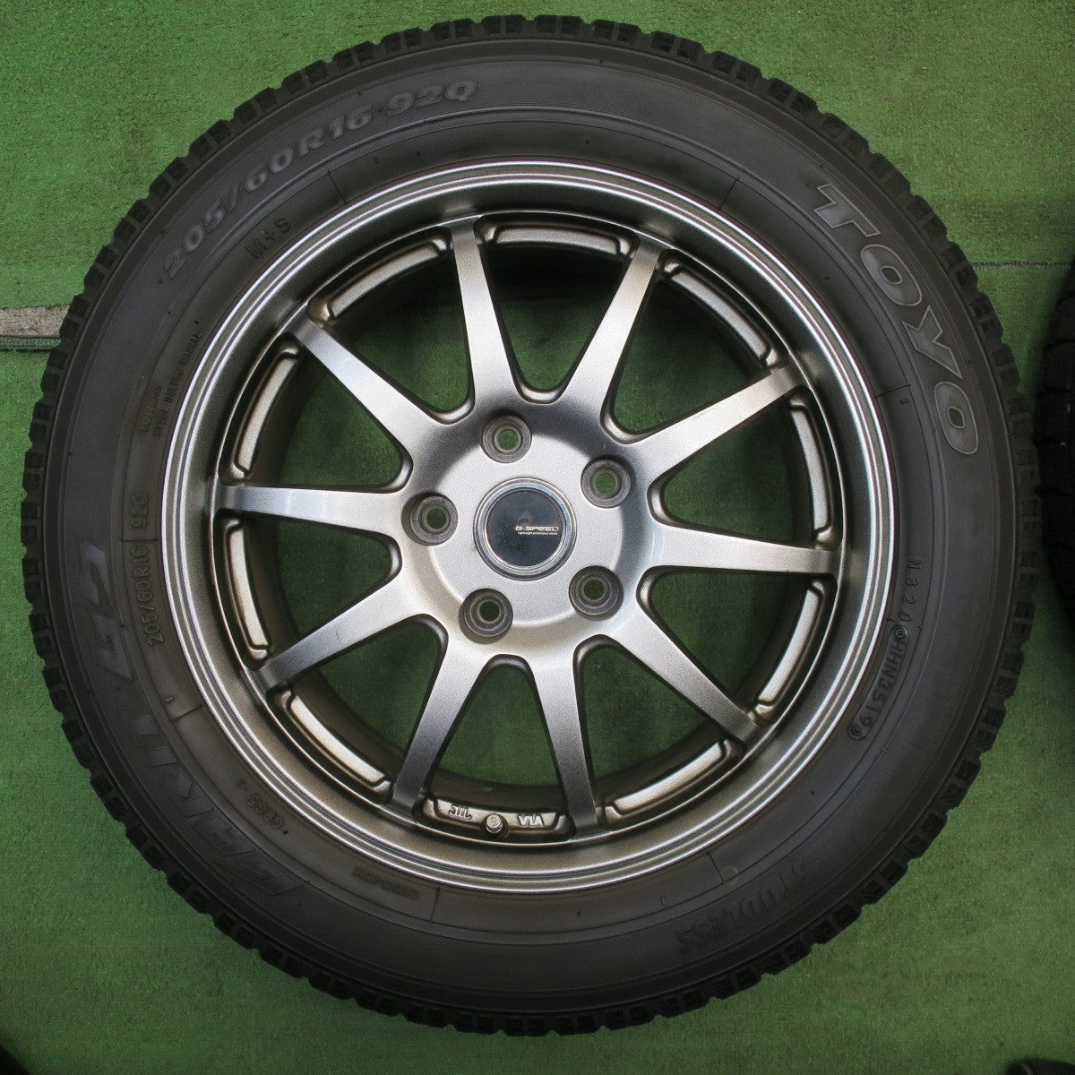 4本価格◎スタッドレス 205/60R16 トーヨー ガリット G5 G-SPEED Gスピード 16インチ PCD114.3/5H◎6062302NJス