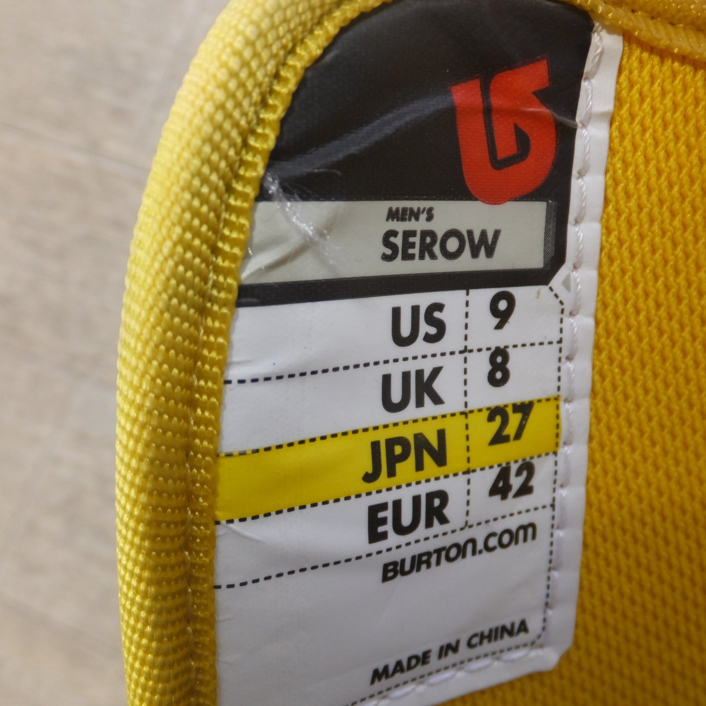 [送料無料] 現状品★バートン BURTON インプリント3 imprint3 スノーボードブーツ 27cm★