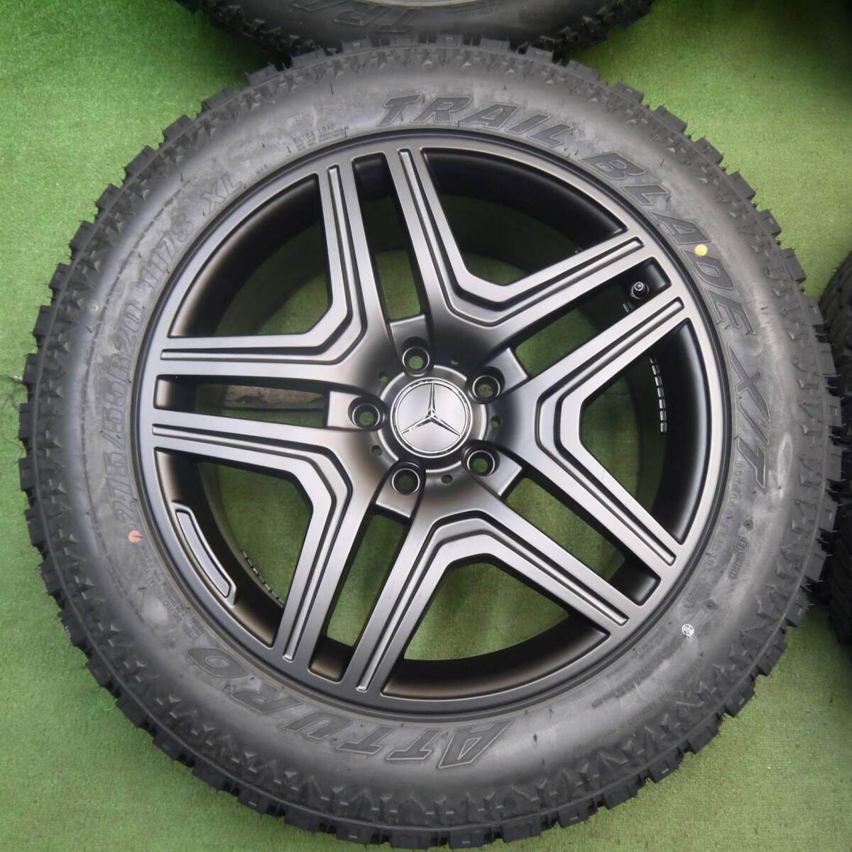 未使用！24年！付属品付き◎ベンツ ゲレンデ  AMG タイプ 275/55R20 ATTURO TRAIL BLADE X/T 20インチ PCD130/5H◎6060303KKノ