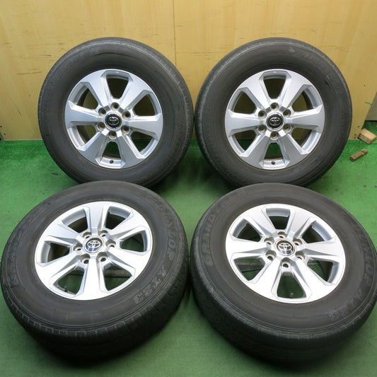 キレイ！22年★トヨタ ランクル 300 AX GX 純正 265/65R18 ダンロップ AT23 グラントレック 18インチ PCD139.7/6H★5100406HAノ