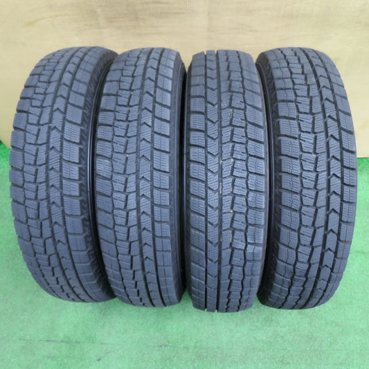 バリ溝！9.5分以上★スタッドレス 155/80R13 ダンロップ ウインターマックス WM02 タイヤ 13インチ パッソ ヴィッツ 等★6030906NKスタ