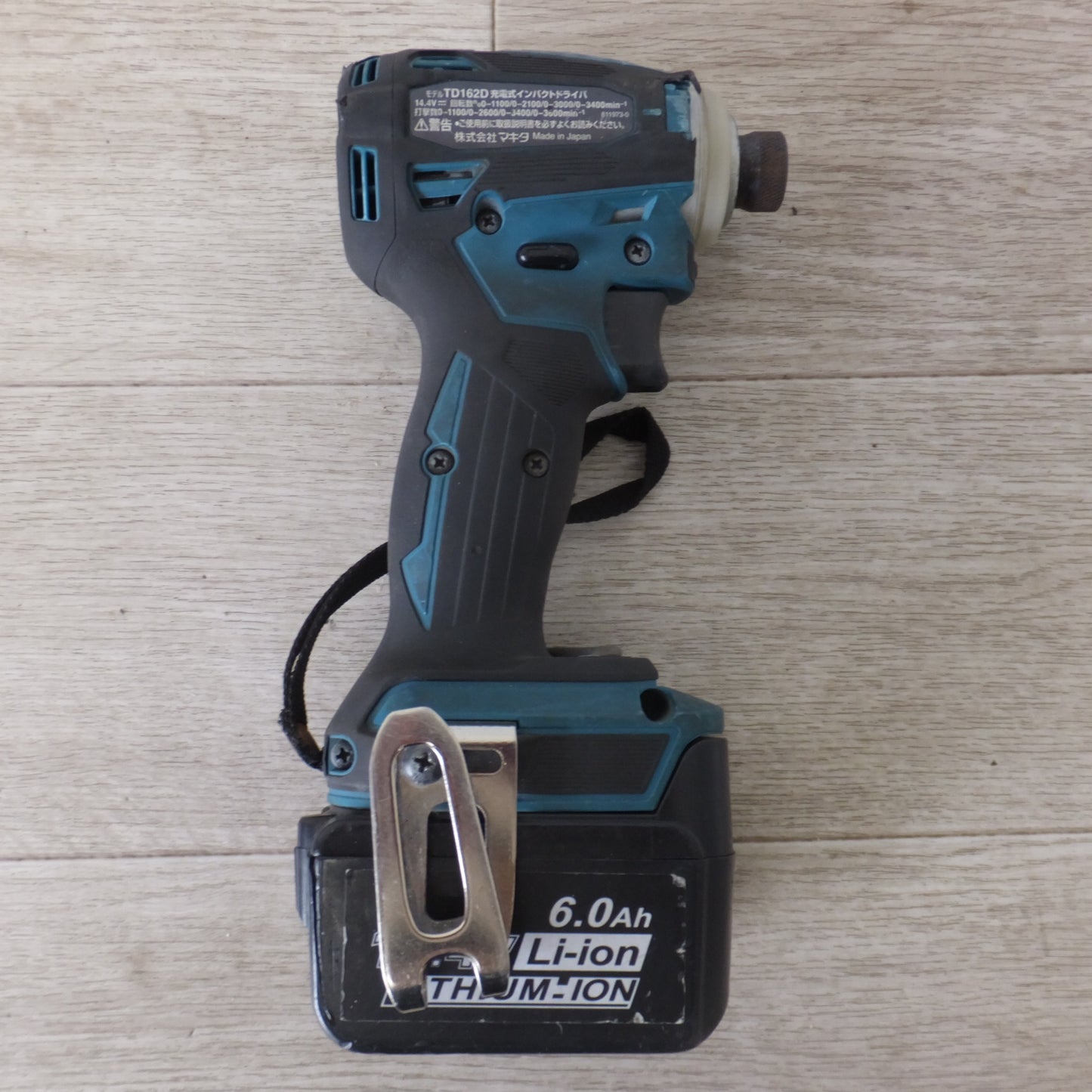 [送料無料] ★マキタ makita 充電式インパクトドライバ TD162D　互換バッテリ BL1460 2個　DC18RC互換充電器 HYC01　セット★