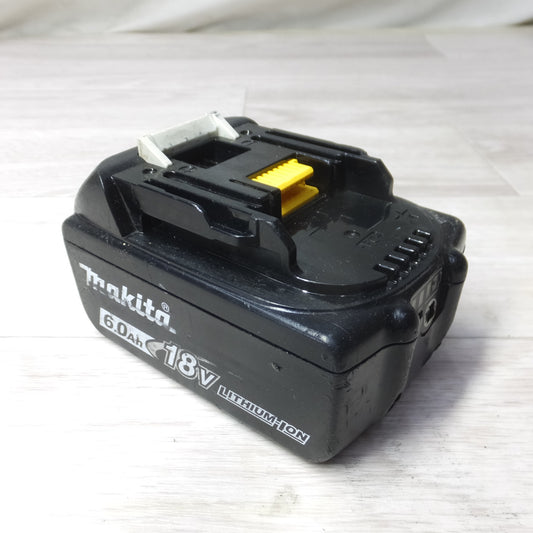 [送料無料] ◆makita マキタ Li-on リチウムイオンバッテリー BL1860B DC18V 6.0Ah 108Wh 雪マーク 電動工具(2)◆