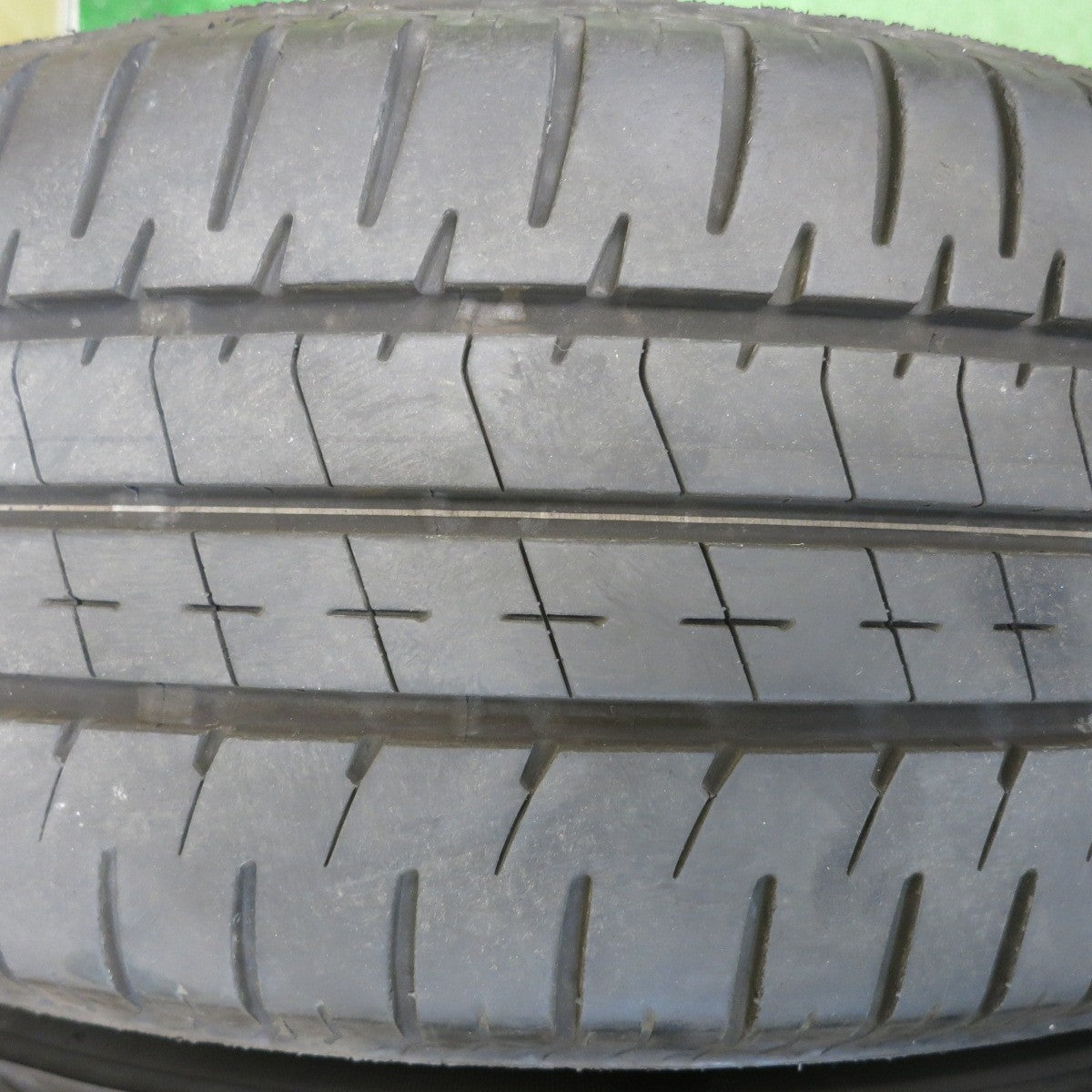 バリ溝！23年！キレイ！8.5分★185/60R15 ブリヂストン エコピア NH200C EuroSpeed MANARAY SPORT ユーロスピード 15インチ PCD100/4H★6042308HAノ
