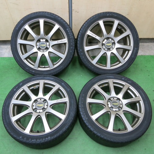 4本価格★FINAL SPEED 215/45R17 ピレリ P7 17インチ ファイナルスピード PCD100/4H★5042303ナノ