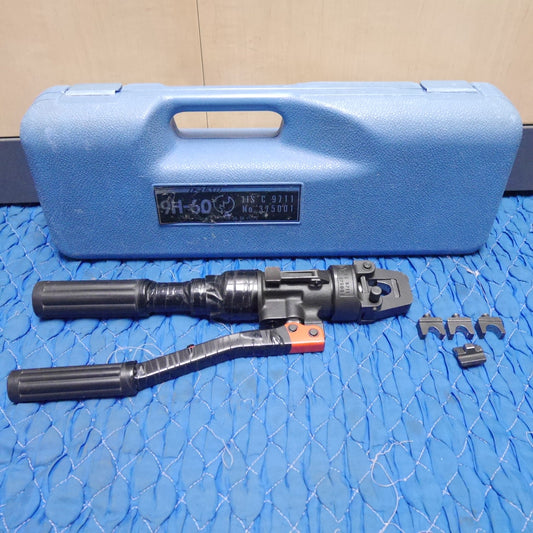 [送料無料] ☆泉精器 手動 油圧式 工具 9H-60 圧着 工具 道具 IZUMI イズミ☆