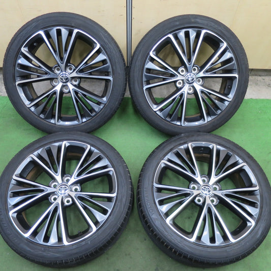 キレイ！23年★トヨタ 60系 プリウス Zグレード 純正 195/50R19 ヨコハマ BluEarth-GT AE51J 19インチ ブルーアース PCD114.3/5H★6022112TTノ