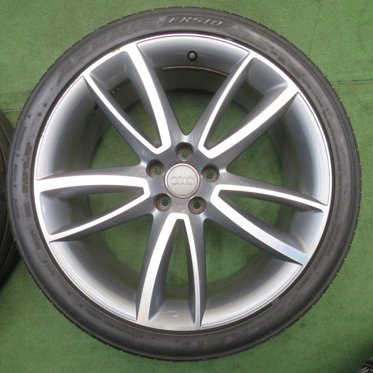 4本価格◎アウディ A8 S8 純正 265/35R20 ファルケン アゼニス FK510 20インチ PCD112/5H◎6061703NJノ
