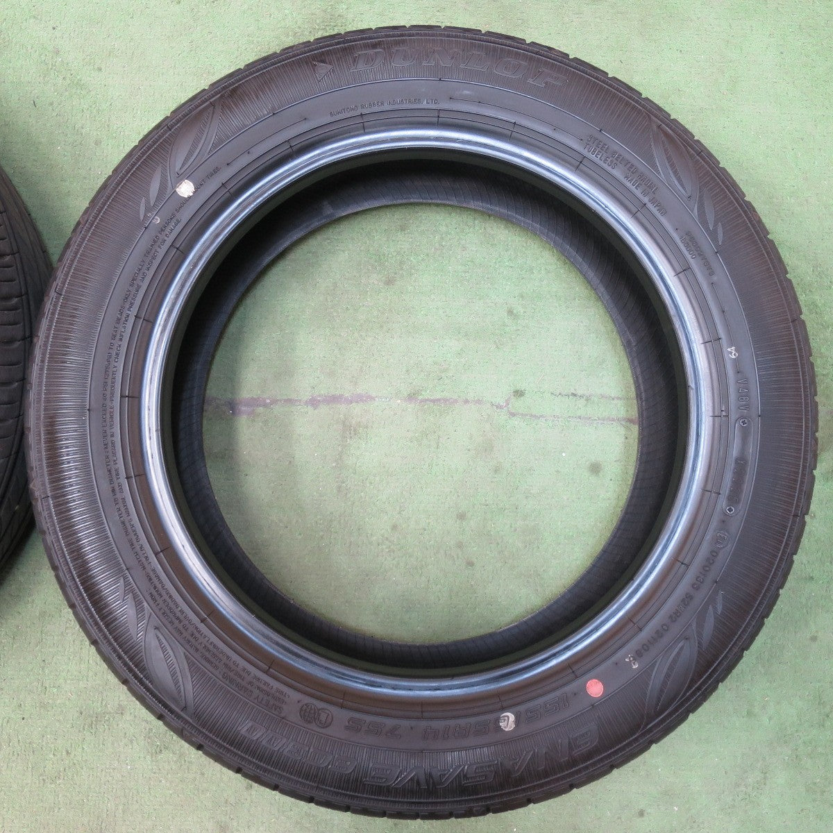 バリ溝！25年！9.5分以上★155/65R14 ダンロップ エナセーブ EC300 タイヤ 14インチ タント ワゴンR スペーシア N-BOX 等★5121703イノタ