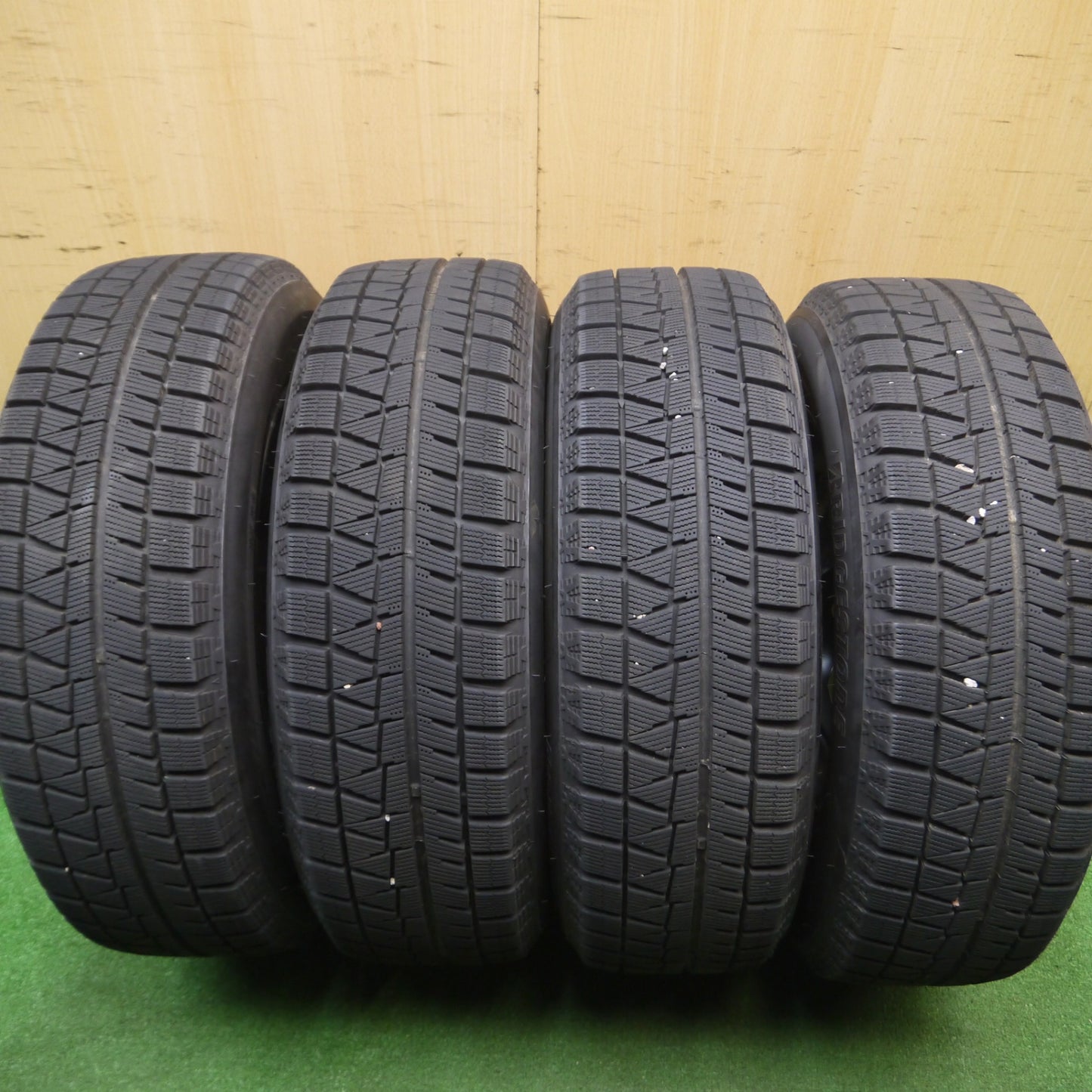 [送料無料] バリ溝！22年！9.5分★スタッドレス 195/65R15 ブリヂストン アイスパートナー2 ROZEST ローゼスト 15インチ PCD114.3/5H★4112011Hス
