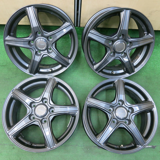 [送料無料] 4本価格★TOPRUN トップラン 15インチ ホイール 15×6J PCD114.3/5H★4103104SYホ