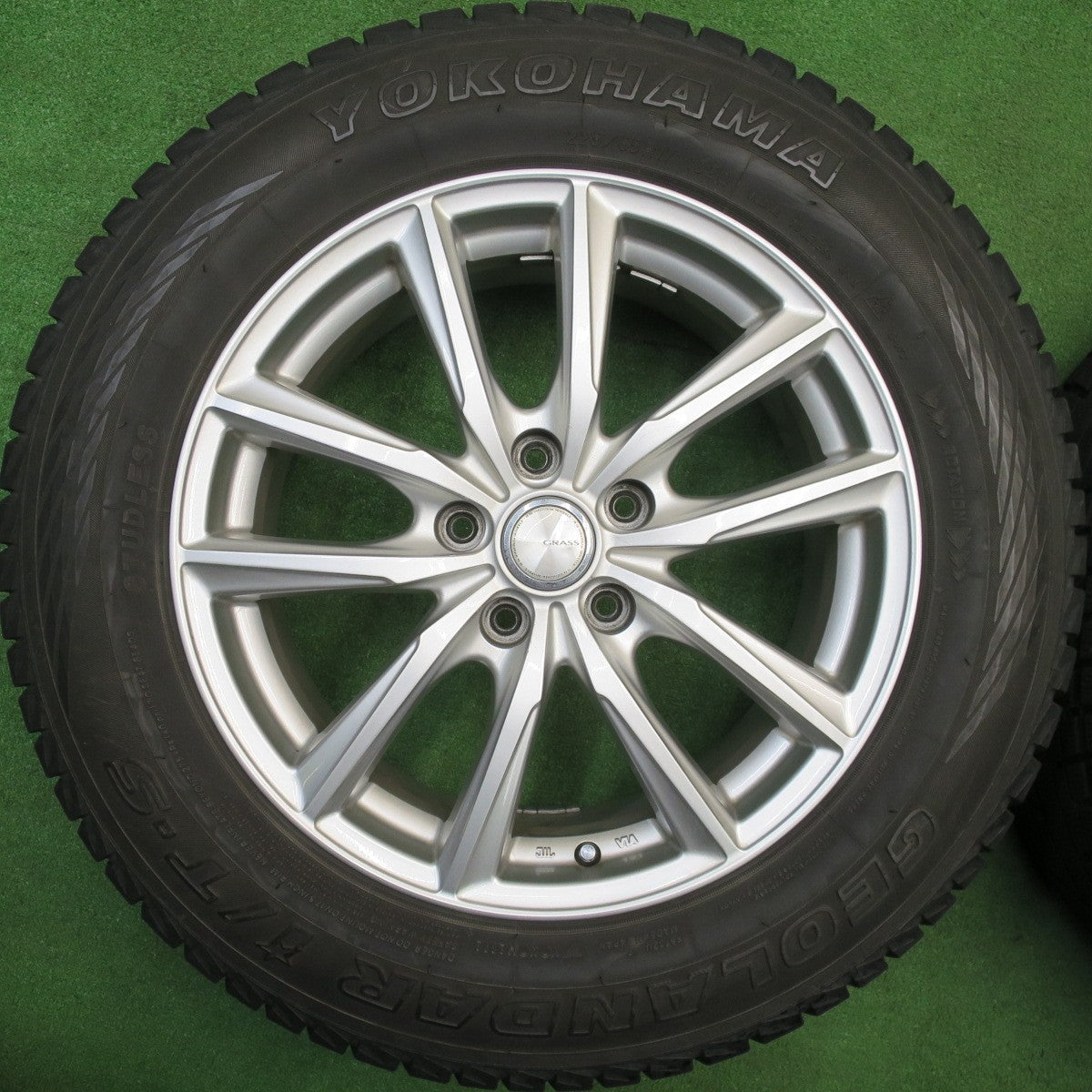 キレイ★スタッドレス 225/65R17 ヨコハマ ジオランダー i/T-S GRASS グラス 17インチ PCD114.3/5H★5121902NJス