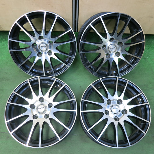 4本価格★JP STYLE V-Line 16インチ ホイール JPスタイル Vライン 16×6.5J PCD114.3/5H★5061307SYホ