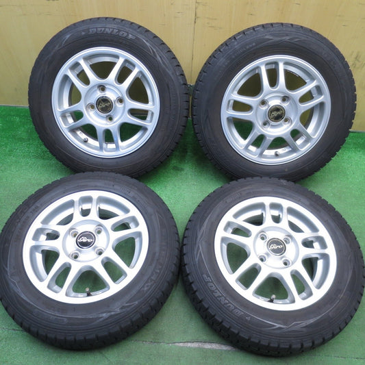 4本価格★スタッドレス 145/80R13 ダンロップ ウインターマックス WM01 giro 13インチ PCD100/4H★5031002Hス