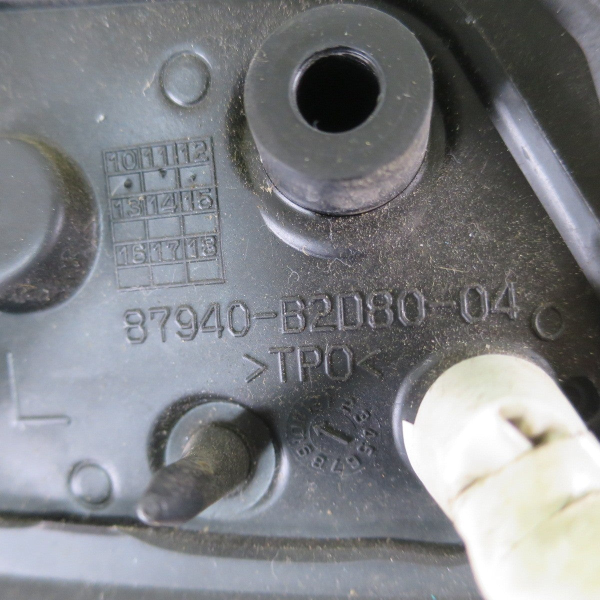 左右セット♪ダイハツ LA100S ムーヴ 純正 ドア ミラー 87910-B2B80-04 87940-B2D80-04 ウインカー 内蔵 外装 カー パーツ♪ [送料無料]
