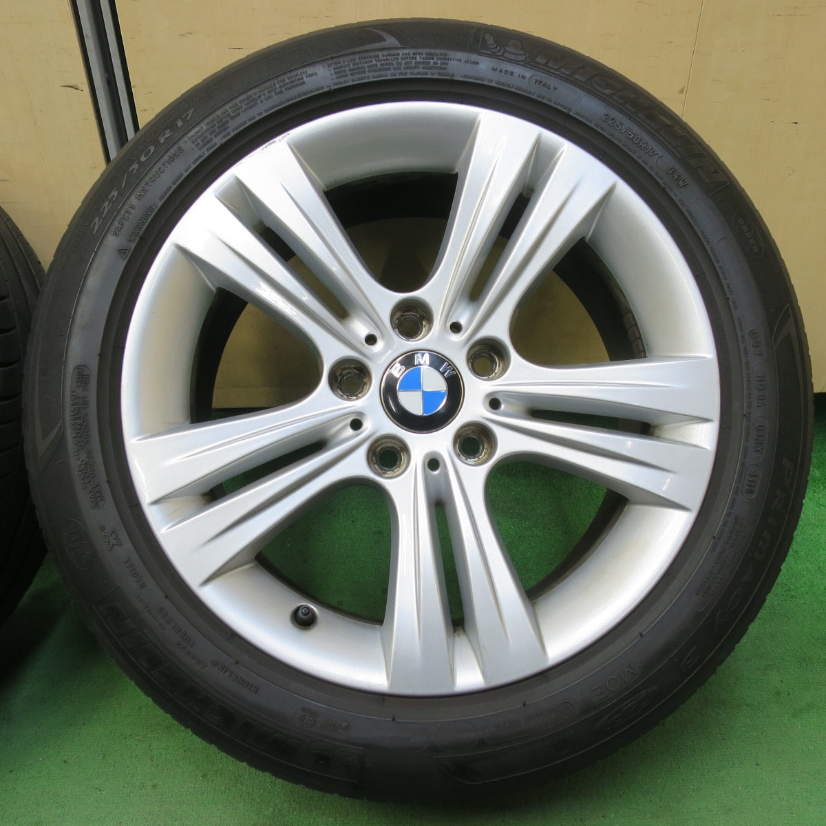 4本価格★BMW 3シリーズ F30 F31 純正 225/50R17 ミシュラン プライマシー3 ZP MOE 17インチ PCD120/5H★5051720イノ