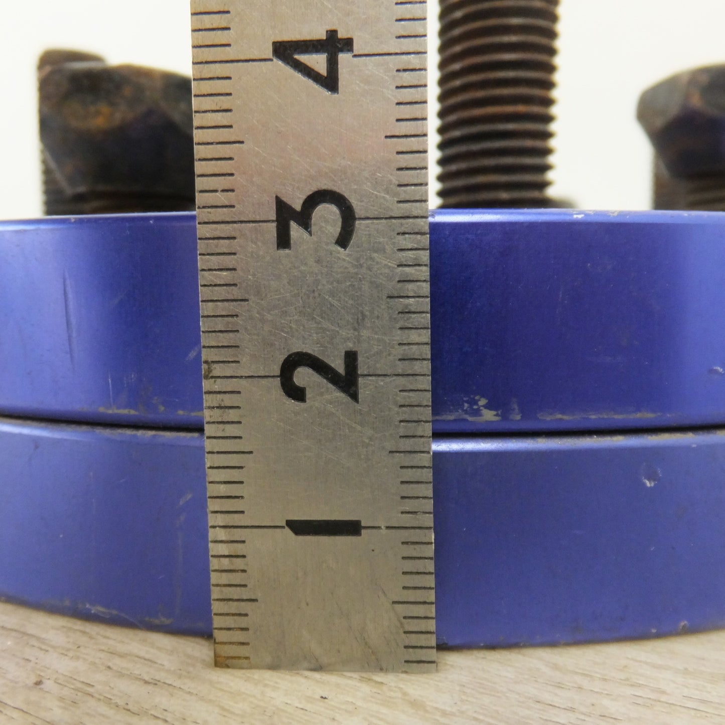 [送料無料] ★ワイドトレッドスペーサー 15mm 4枚 セット　メーカー 形式 不明★