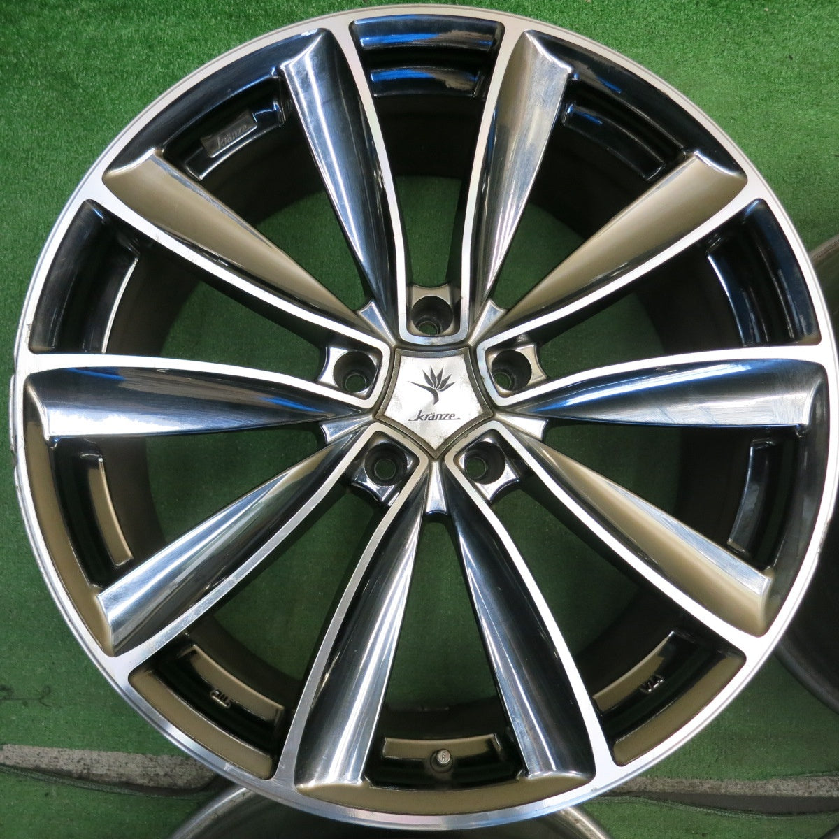 4本価格◎Kranze Chrishna 20インチ ホイール クレンツェ クリシュナ 20×8.5J PCD114.3/5H◎6080901HAホ