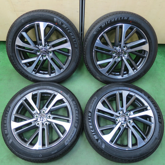 新車外し！23年★トヨタ カローラ クロス Z 純正 225/50R18 ミシュラン プライマシー4 18インチ PCD114.3/5H★5042905イノ