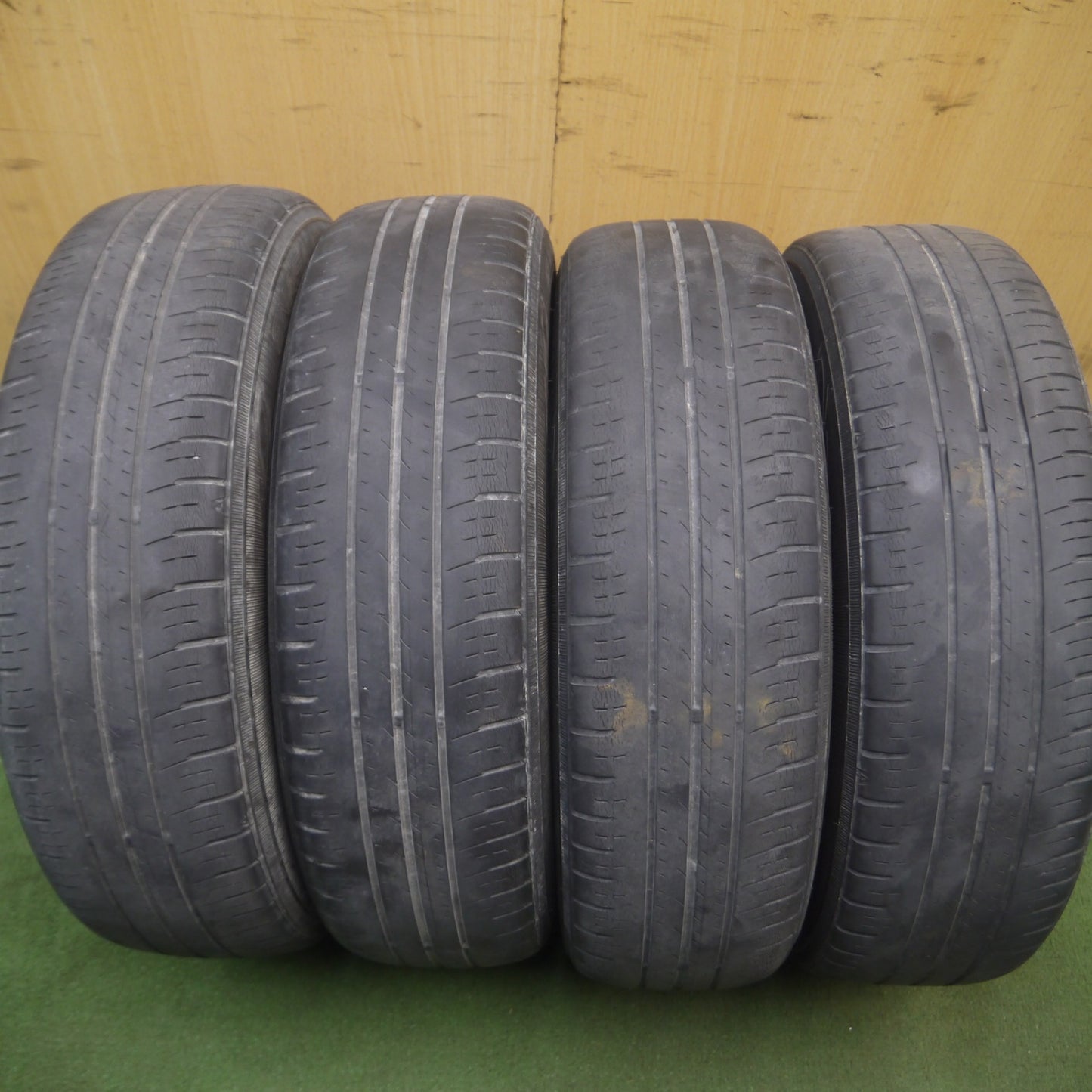 *送料無料* キレイ★日産 デイズ 純正 155/65R14 ダンロップ エナセーブ EC300+ 14インチ PCD100/4H★4052109Hノ