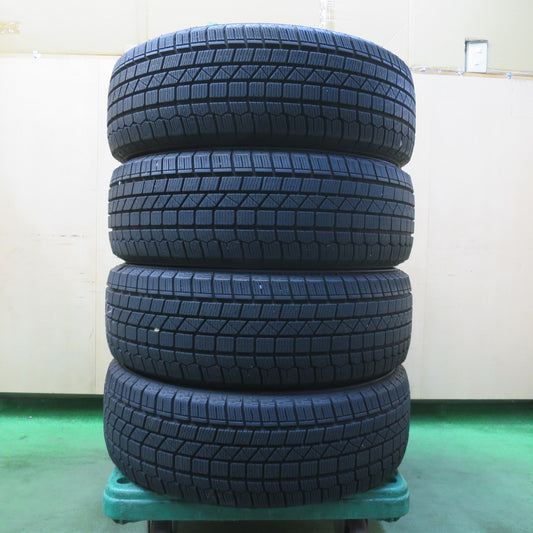 バリ溝！24年！ほぼ10分★スタッドレス 215/60R17 ケンダ KR36 アイステック ネオ タイヤ 17インチ アルファード ヴェルファイア C-HR 等★5111414イスタ