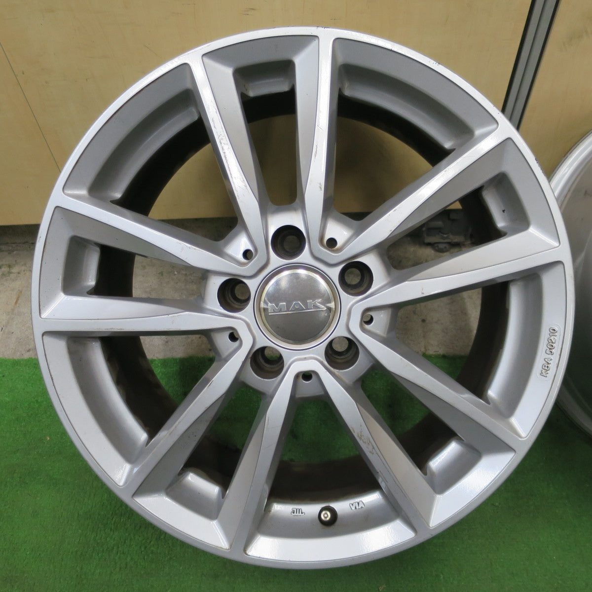 4本価格★ベンツ 等 MAK BREMEN ブレーメン 17インチ ホイール 17×7.5J PCD112/5H★6022403NGホ