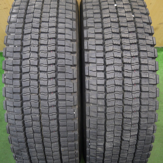 2本価格★トラック タイヤ 225/90R17.5 127/125L スタッドレス ダンロップ デクテス SP001 17.5インチ★5061202KKスタ