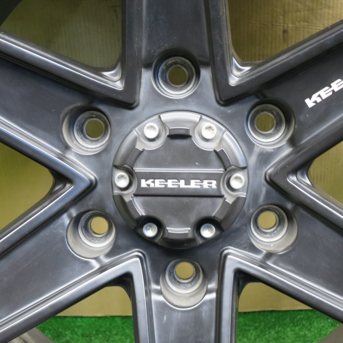 バリ溝！22年！キレイ！9.5分★KEELER TACTICS 265/65R17 120/117S BFグッドリッチ All-Terrain T/A KO2 キーラー タクティクス 17インチ PCD139.7/6H★6031203NKノ
