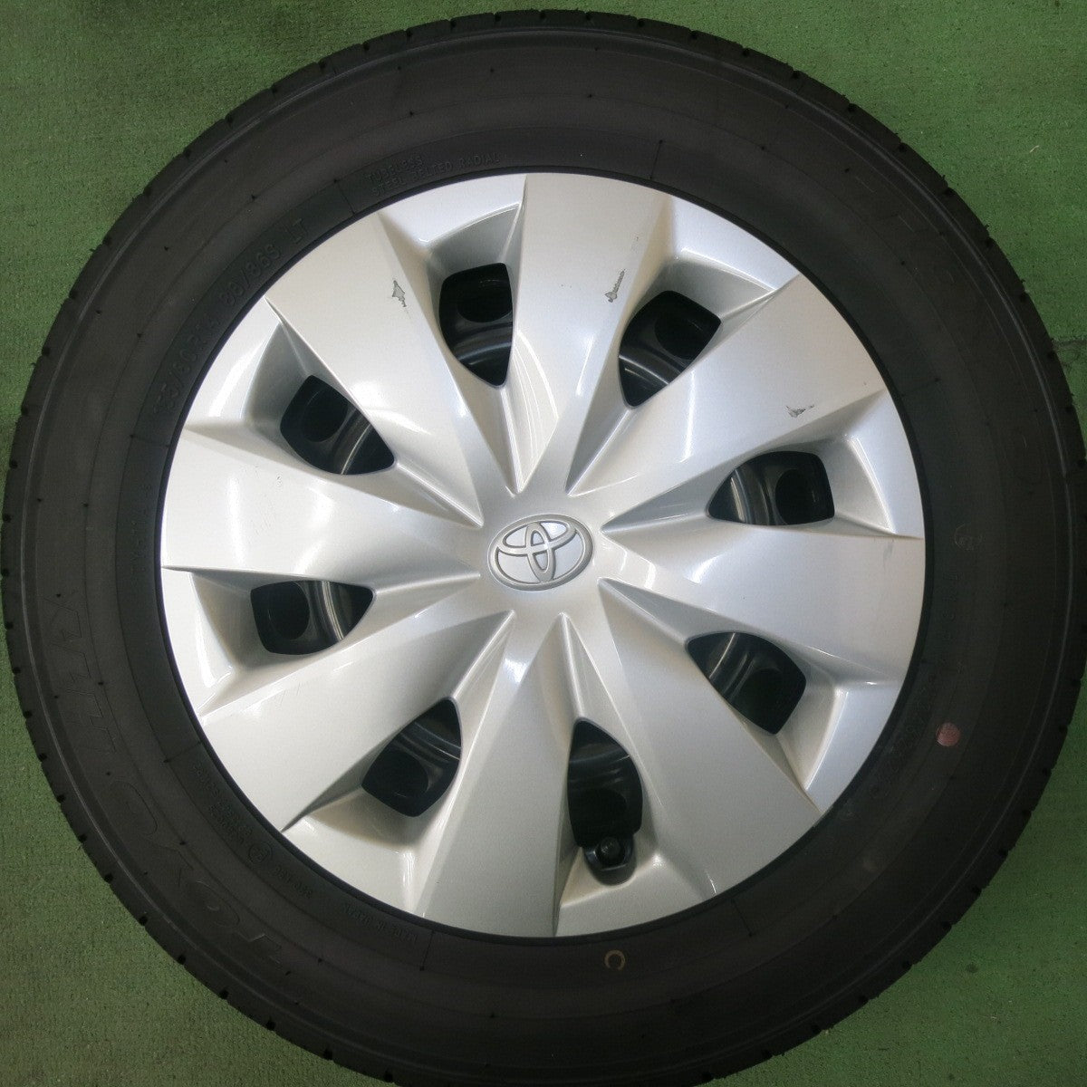 新車外し！25年★トヨタ プロボックス 純正 スチール 155/80R14 88/86S トーヨー H11 14インチ PCD100/4H★5100403SKノ