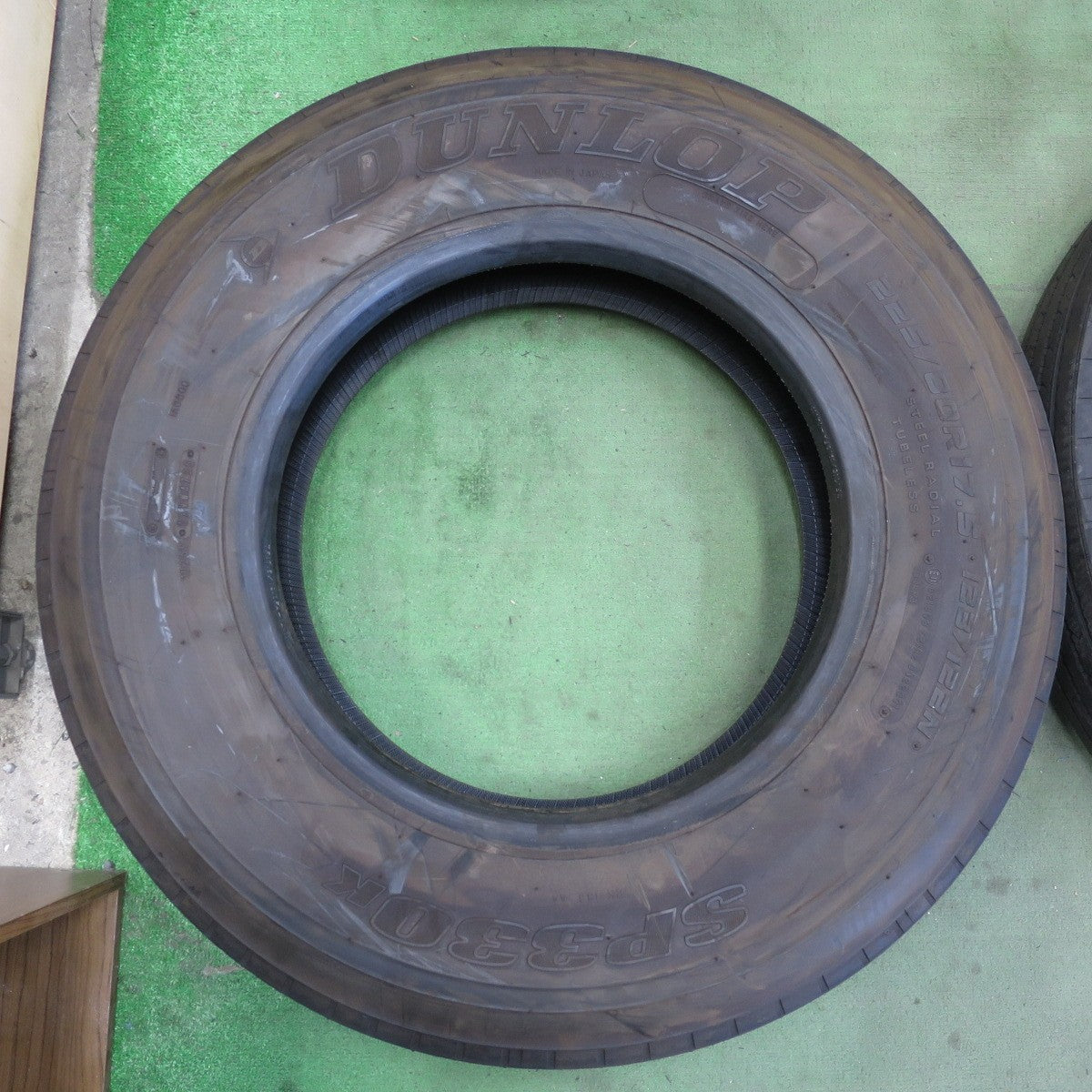 新車外し！25年！6本★トラック タイヤ 225/80R17.5 123/122N ダンロップ SP330K 17.5インチ★6061006イノタ