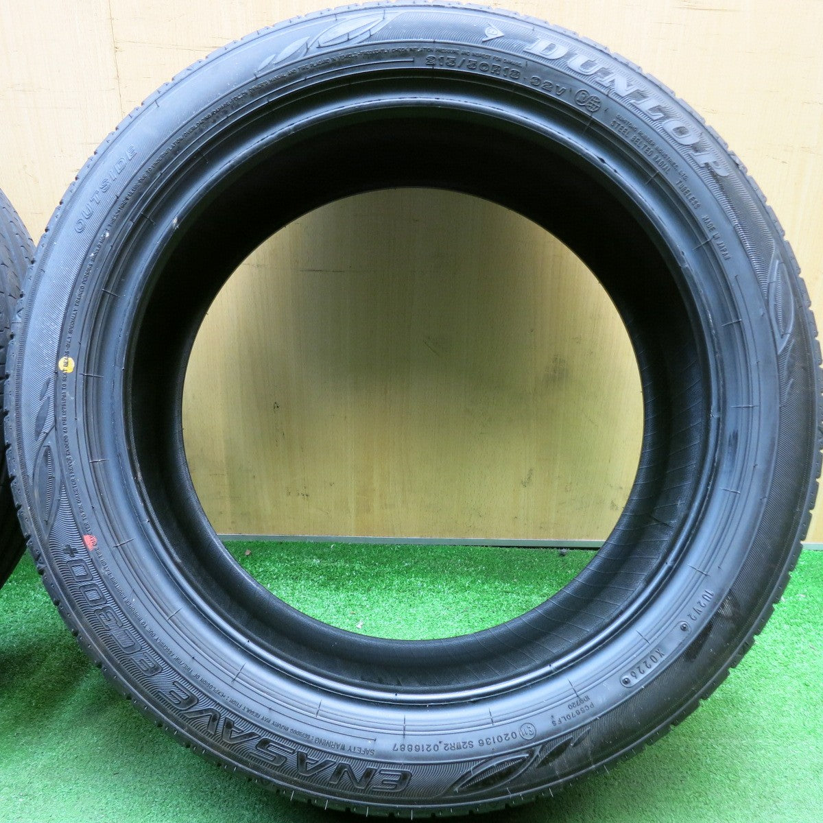 新車外し！26年★215/50R18 ダンロップ エナセーブ EC300+ タイヤ 18インチ ヤリスクロス CX-3 等★6041113HAノタ