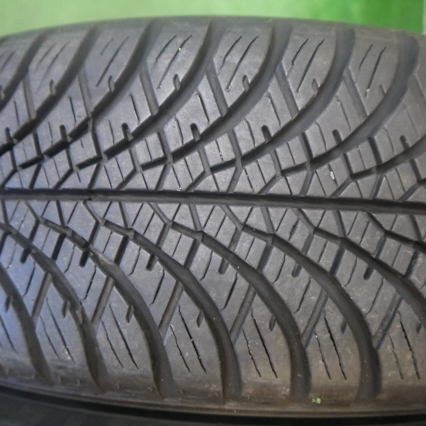 バリ溝！22年！8.5分★スズキ アルト ラパン 純正 155/65R14 ヨコハマ BluEarth-4S AW21 オールシーズン 14インチ PCD100/4H★6052901Hノ
