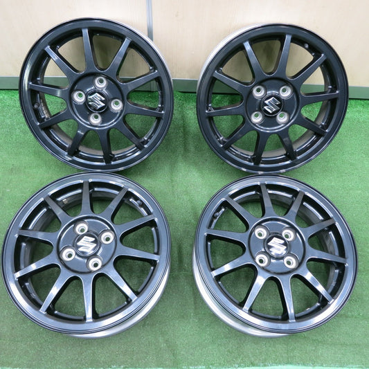 *送料無料* キレイ★スズキ アルト ワークス 純正 ホイール 15インチ 15×5J PCD100/4H★4061703NJホ