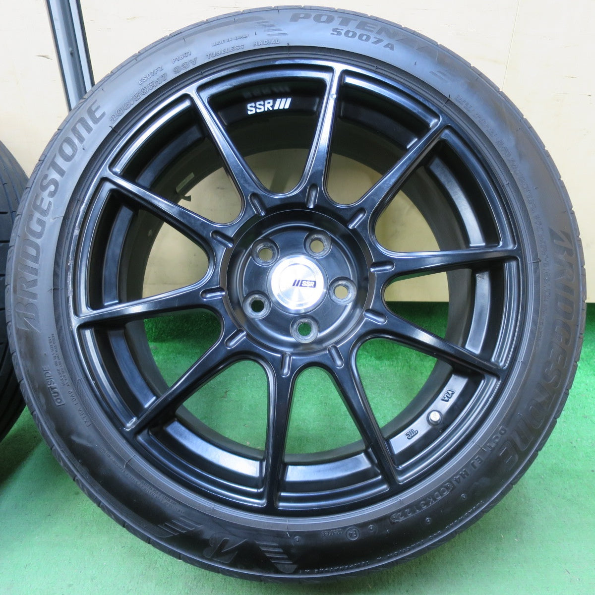 [送料無料] 4本価格！22年★86 BRZ 等 SSR GTX01 205/50R17 ブリヂストン ポテンザ S007A 17インチ PCD100/5H★5020903IMノ