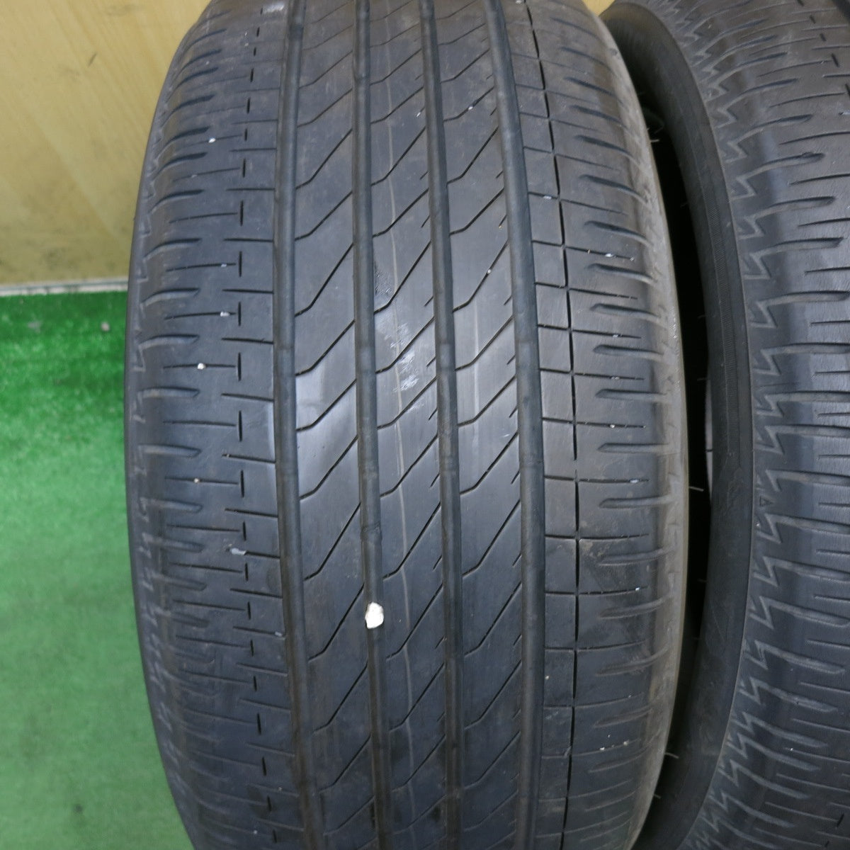 バリ溝！23年！9分！2本◎205/50R17 ブリヂストン トランザ T005A タイヤ 17インチ セレナ ノート オーラ アクセラ インプレッサ 等◎6092306KKノタ