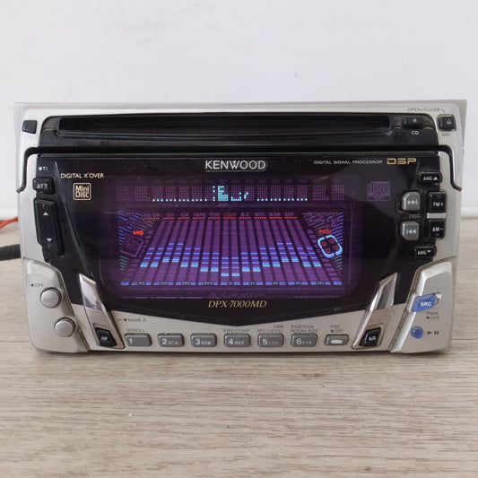 [送料無料] ジャンク★ケンウッド KENWOOD カーオーディオ 2DIN コンポ DPX-7000MD(17)★