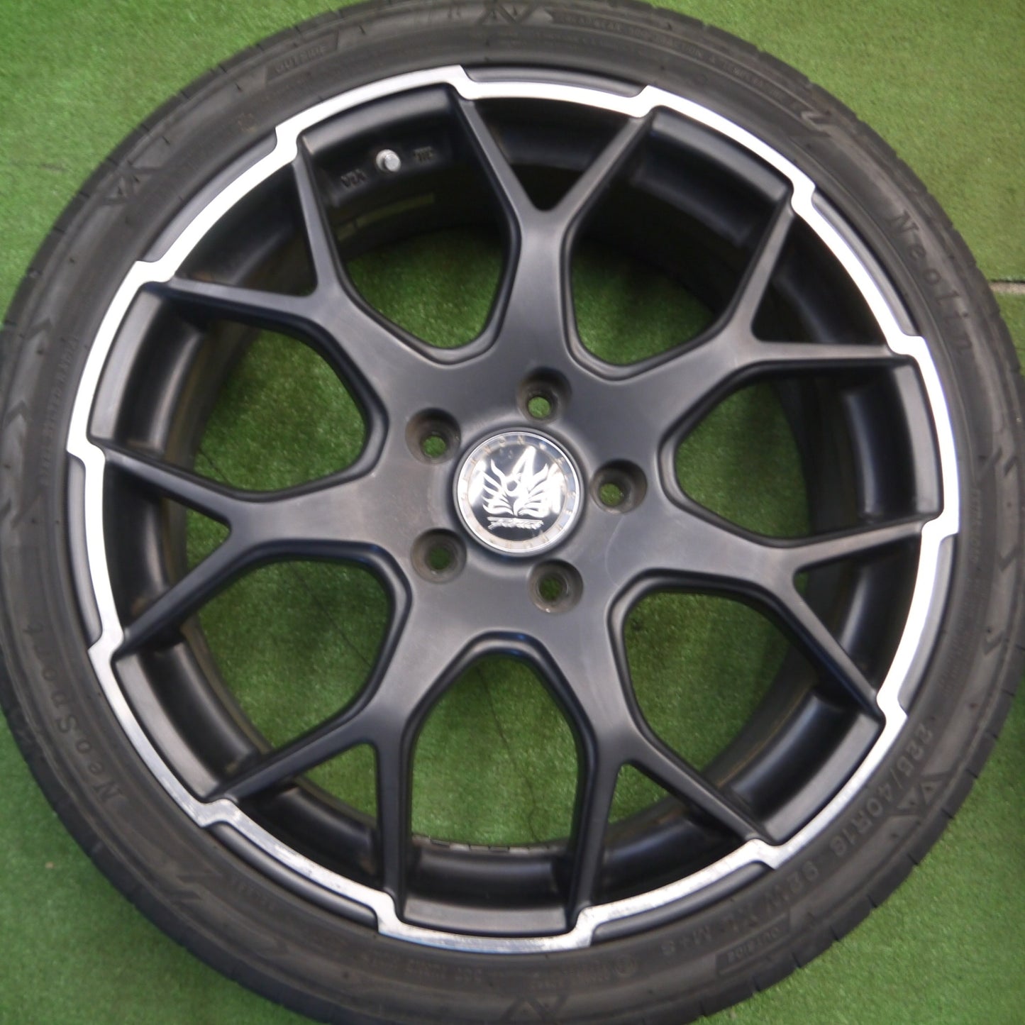 [送料無料] 4本価格★ALGERNON Fenice 225/40R18 キングスター ROAD FIT SK10 ネオリン ネオスポーツ アルジェノン フェニーチェ 18インチ PCD114.3/5H★5012806Hノ