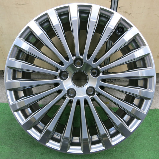 新車外し！1本★トヨタ クラウン セダン 純正 ホイール 19インチ 19×8J PCD120/5H★5042904ナホ