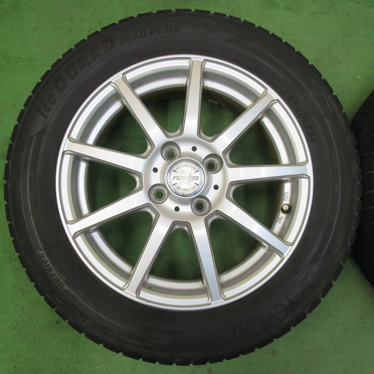 4本価格★スタッドレス 175/65R15 ヨコハマ アイスガード iG50 プラス ravrion ラブリオン 15インチ PCD100/4H★5021101イス