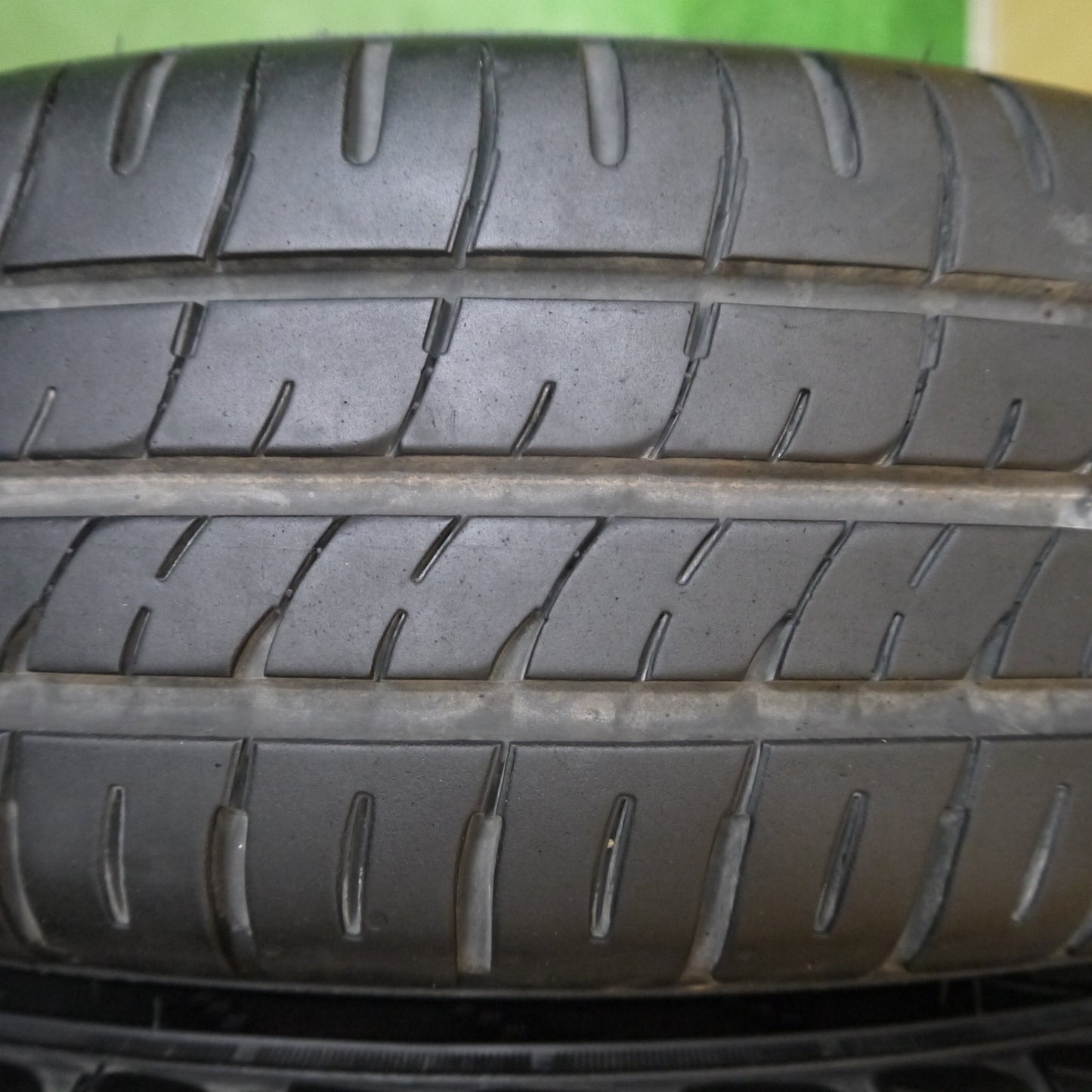 バリ溝！23年！9分★WORK PROMISING STYLE V 155/65R14 ダンロップ エナセーブ EC204 ワーク プロミッシング スタイルV 14インチ PCD100/4H★5062008Hノ
