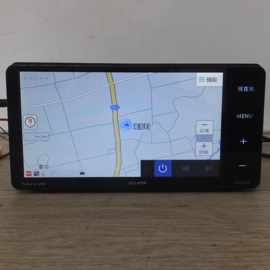 [送料無料] ★富士通テン イクリプス ECLIPSE ドライブレコーダー内蔵ナビ AVN-D7W　小型カメラ 無し[4]★