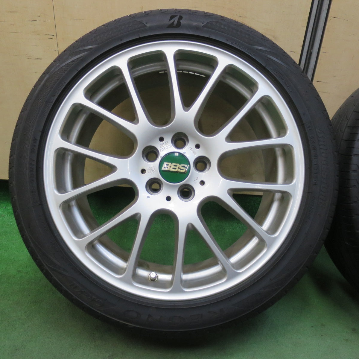 バリ溝！9.5分★86 BRZ 等 BBS RE5005 鍛造 215/45R17 ブリヂストン レグノ GR-X2 17インチ PCD100/5H★5120909イノ
