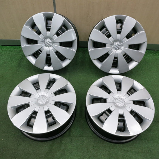 *送料無料* 未使用★スズキ ワゴンR 純正 スチール ホイール 14インチ 14×4.5J PCD100/4H★4062808NJホ