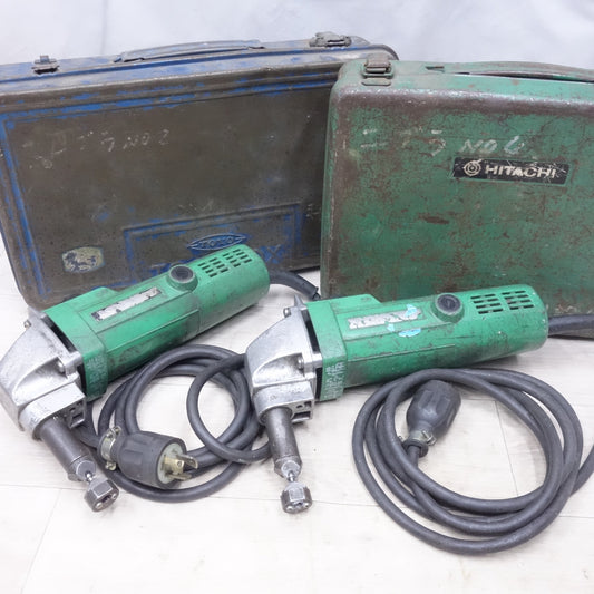 [送料無料] 2台セット！まとめ売り◆日立 1.6mm 折板 ニブラ CN16 電動 工具 切断機 コード式 100V HITACHI◆