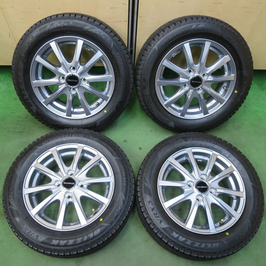 未使用！25年★スタッドレス 165/65R14 ブリヂストン ブリザック VRX3 BALMINUM LS10 バルミナ 14インチ PCD100/4H★5122303イス