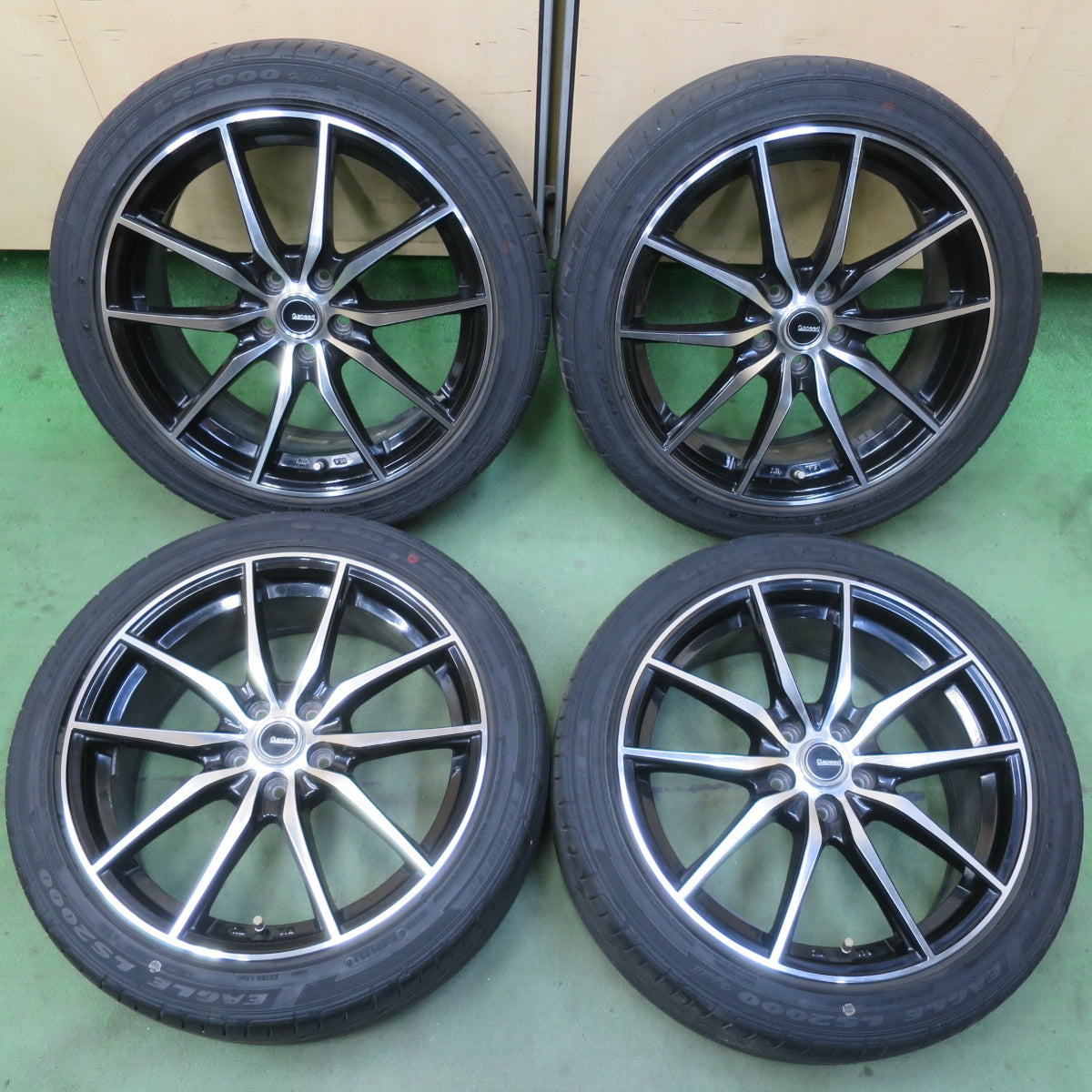キレイ！22年★プリウス 等 215/45R17 グッドイヤー イーグル LS2000 hybridⅡ G.speed Gスピード 17インチ PCD100/5H★6041103イノ