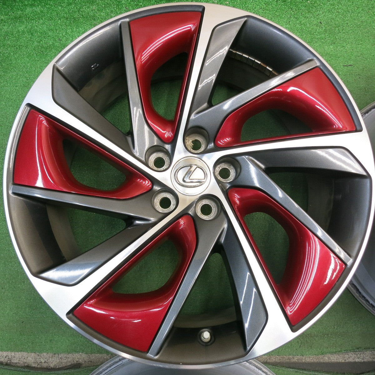 センサー付き！キレイ◎レクサス RX 純正 オプション ホイール 20インチ 20×8J PCD114.3/5H◎6080805HAホ