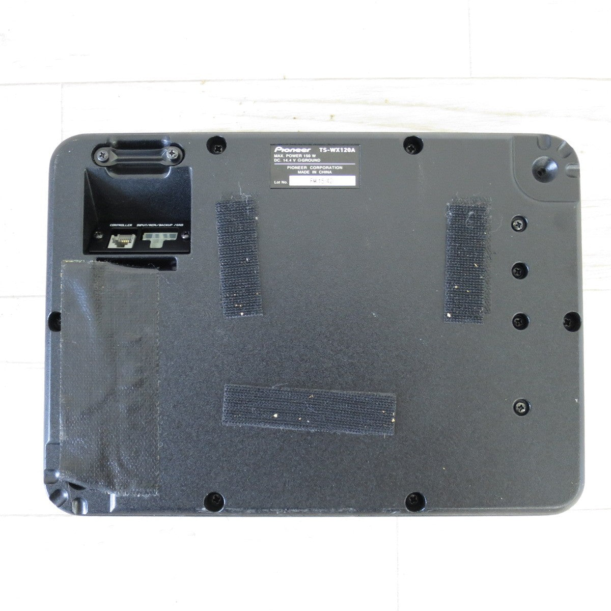 [送料無料] ◇carrozzeria Pioneer パワード サブ ウーハー リモコン 配線 セット TS-WX120A ウーファー カロッツェリア パイオニア◇